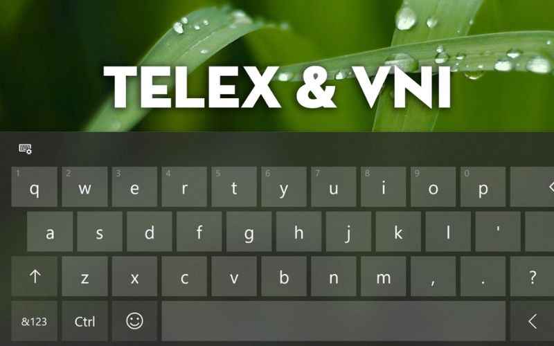 So sánh Telex và VNI