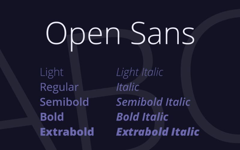 Open Sans
