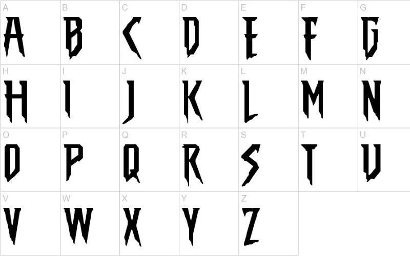 Spider Man Font