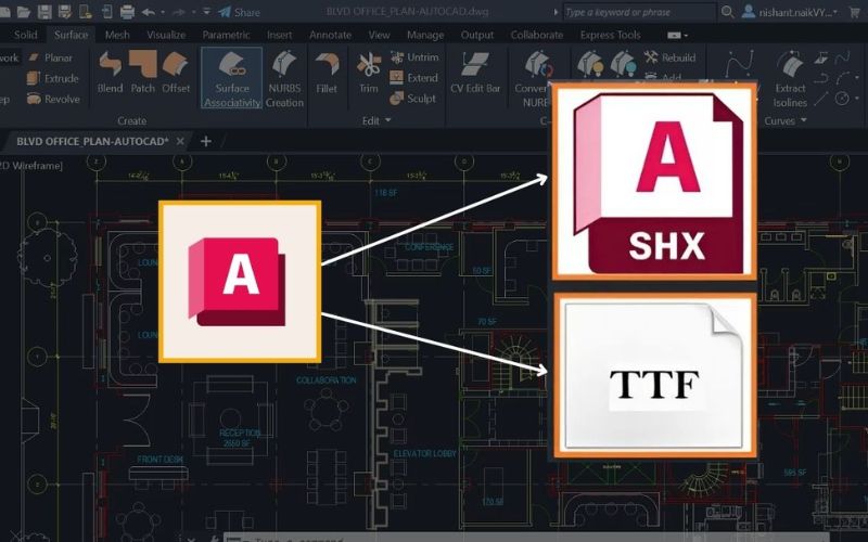 Lợi ích của tải font AutoCAD