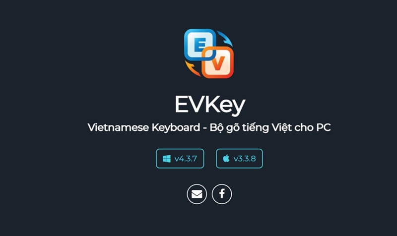 bộ gõ tiếng Việt EVKey