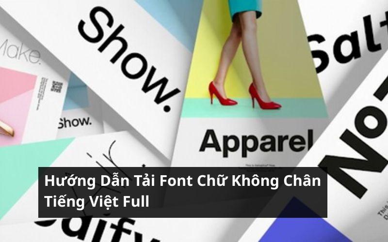 tải font chữ không chân