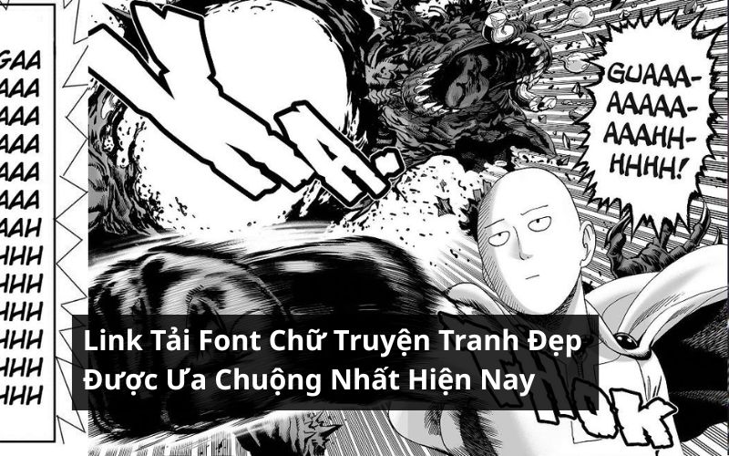 tải font chữ truyện tranh
