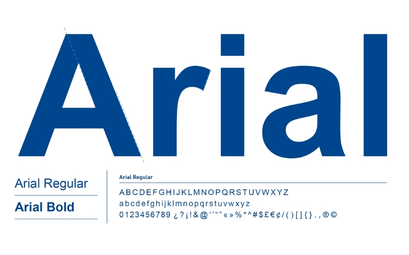 Ưu điểm của bộ font Arial Việt hóa