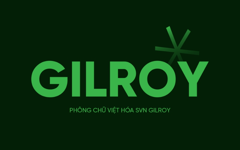 Font SVN-Gilroy