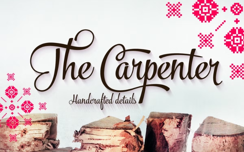 Font SVN-The Carpenter