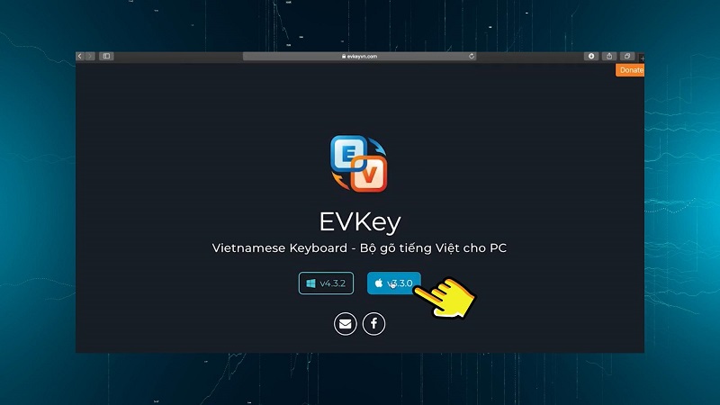 tải phiên bản EVKey dành cho Mac