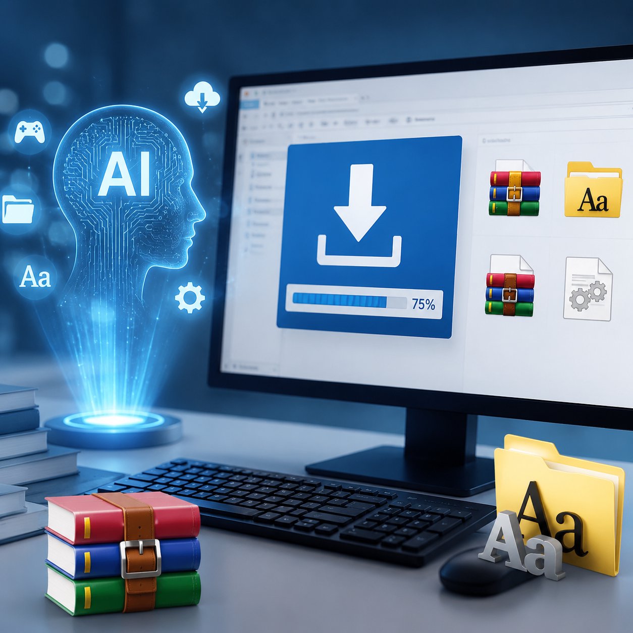 AI thay đổi trải nghiệm tải game và phần mềm thế nào AI thay đổi trải nghiệm tải game và phần mềm thế nào